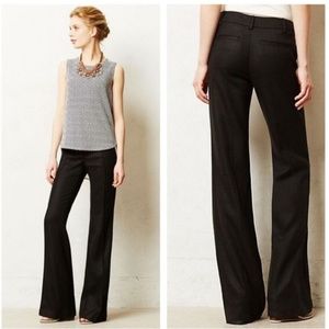 Anthropologie elevenses Brighton Flare Dress Pants